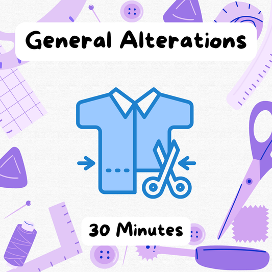 General Alterations | 30 minutes